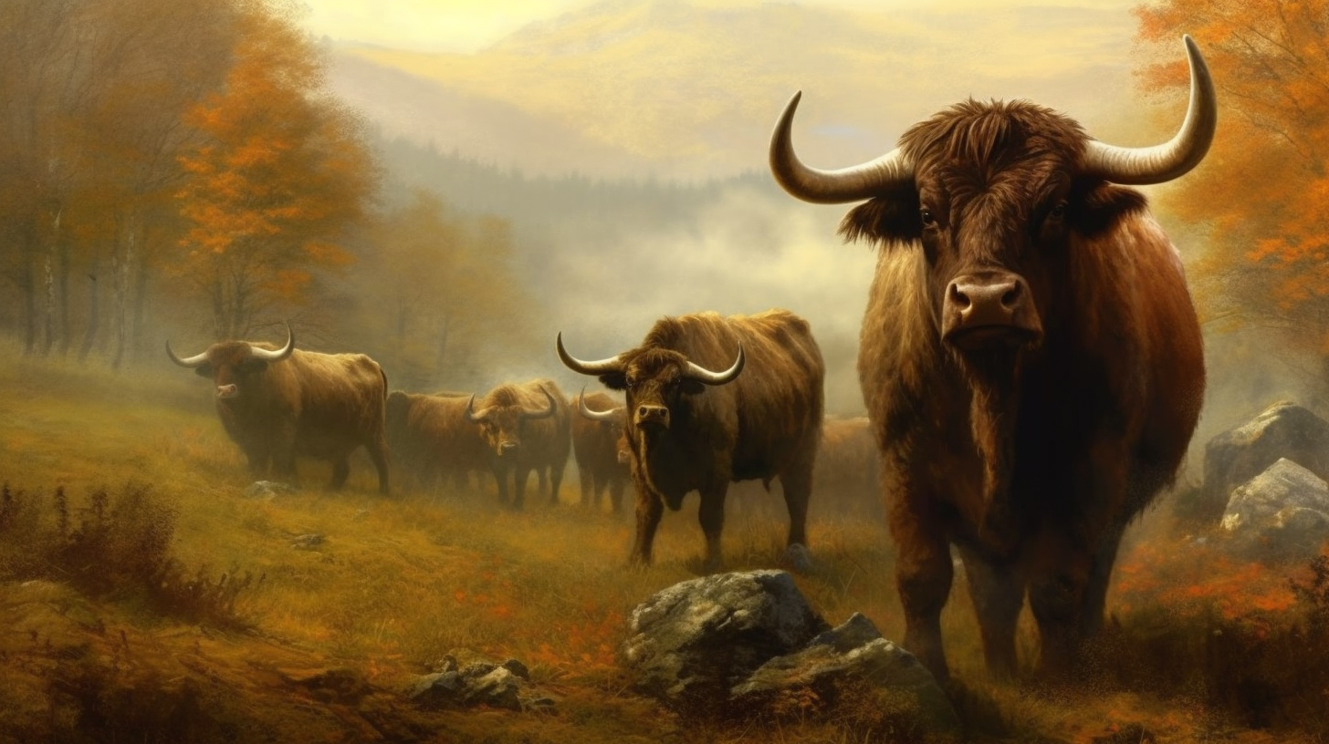 3550_Aurochs_herd_at_autumn_landscape_photorealistic_65dd9299-ea61-4be5-ab25-53285499ce3a-1.png